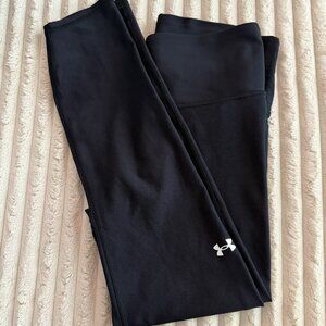 Under Armour Leggings Women's Medium Black Heat Gear Compression Athletic Gym